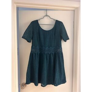 chinese dress ladies Xhilaration Knit Lace Dress – Dop3 Fashion LLC